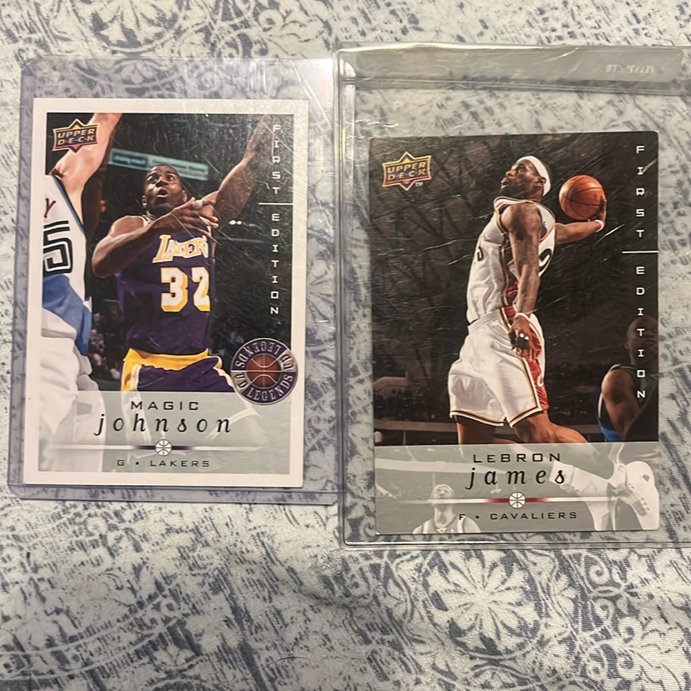 2 Basketball cards